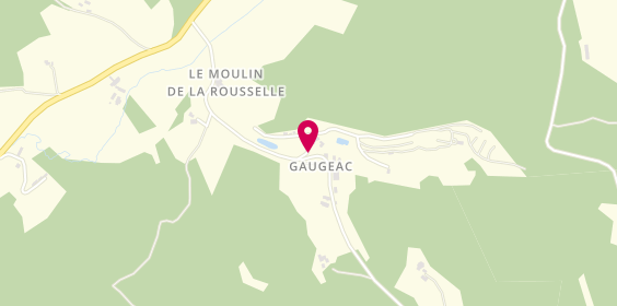 Plan de Le Moulin de David, 40 Chem. Du Camping, 24540 Gaugeac