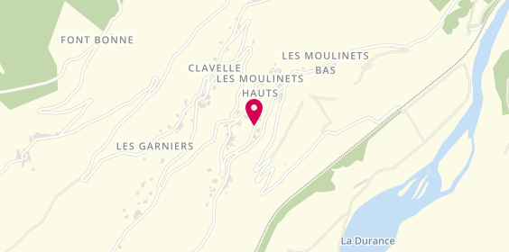 Plan de Camping la Fontaine, Guillestre Les Eyssarts, 05600 Réotier
