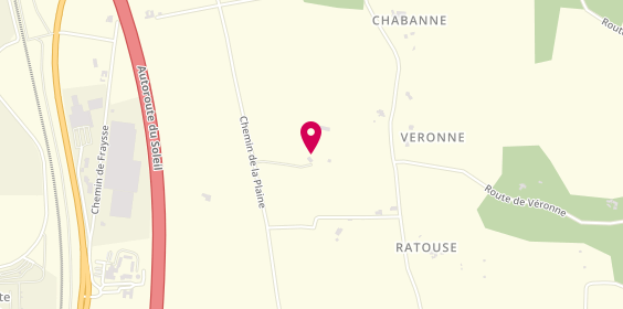 Plan de Le Veronne, Les Reys, 26270 Saulce-sur-Rhône