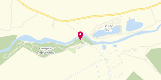Plan de Camping l'Hirondelle, 60 Route de la Garenne, 26410 Menglon
