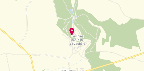 Plan de Camping Naturiste le Couderc, Lieu-Dit Couder, 24440 Naussannes