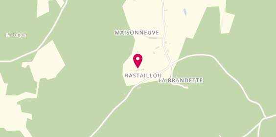 Plan de Rastaillou Gîtes & Mini Camping, Lieu Dit
Rastaillou, 24480 Le Buisson-de-Cadouin