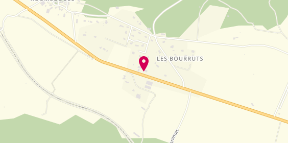 Plan de R2 Camping Car, Causse de Roumegouse Route de Rocamadour, 46500 Rignac
