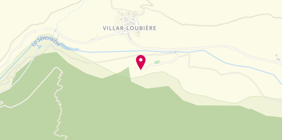 Plan de Camping Les Eaux Douces, Le Village, 05800 Villar-Loubière