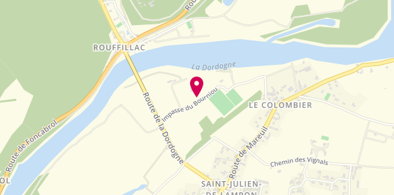 Plan de Camping Municipal, Allée Bourniou, 24370 Saint-Julien-de-Lampon