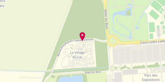 Plan de Yelloh! Village Camping Bordeaux Lac, Boulevard Jacques Chaban-Delmas, 33520 Bruges