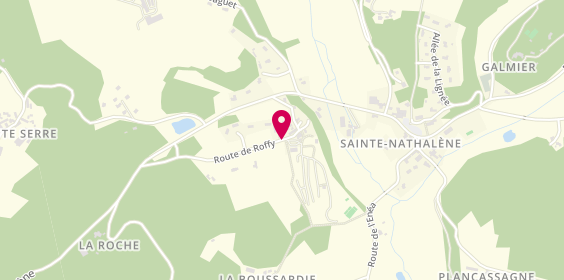 Plan de Camping des Grottes de Roffy, Lieu-Dit Roffy, 24200 Sainte-Nathalène