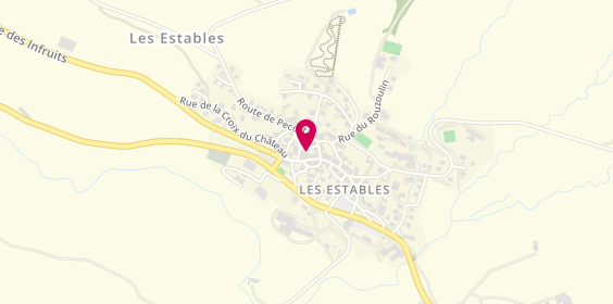 Plan de Village de Caravanes Les Estables, Revenet, 43150 Les Estables