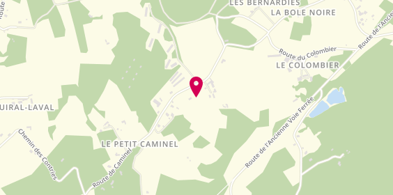 Plan de Camping le Caminel, Route de Caminel, 24200 Sarlat-la-Canéda