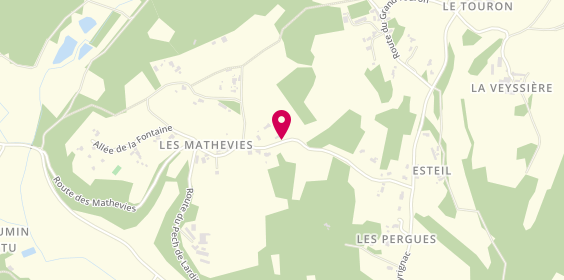 Plan de Domaine des Mathevies, Lieu-Dit Mathevies, 24200 Sainte-Nathalène
