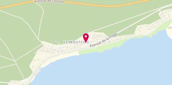 Plan de LODGING LE LAC - Camping Lacanau Lac du Moutchic, 30 avenue de la Plage, 33680 Lacanau