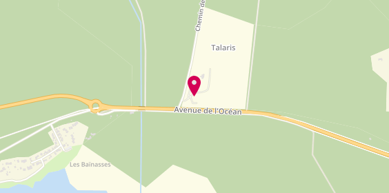 Plan de Talaris Vacances, 46 Chemin De
Pitrot, 33680 Lacanau