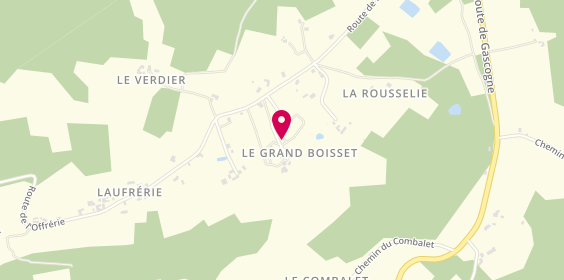 Plan de Camping l'Offrerie, Le Grand Boisset, 24580 Rouffignac-Saint-Cernin-de-Reilhac