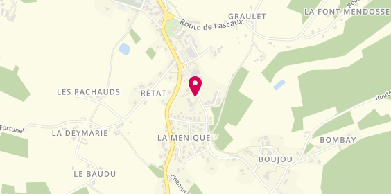 Plan de Camping la Nouvelle Croze, Route Prehistoire, 24580 Rouffignac-Saint-Cernin-de-Reilhac