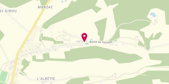 Plan de Camping Les Terrasses de Dordogne, Touvent Bas, 24580 Rouffignac-Saint-Cernin-de-Reilhac