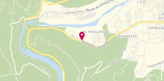 Plan de Le Manoir, la Boheme, 222 Route de Lamastre, 07300 Tournon-sur-Rhône