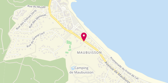 Plan de Camping de Maubuisson, 81 avenue de Maubuisson, 33121 Carcans