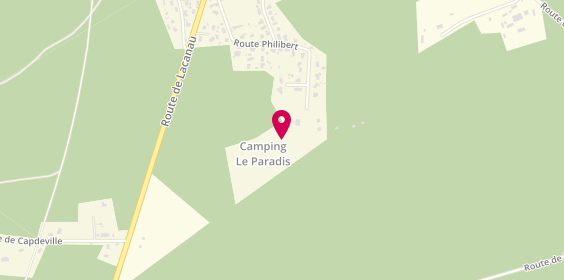 Plan de Le Paradis, 32 Route Philibert, 33121 Carcans