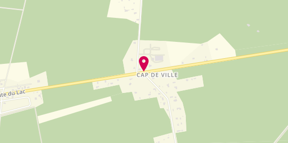 Plan de Camping Cap Océan, 2 Route de Capdeville, 33121 Carcans