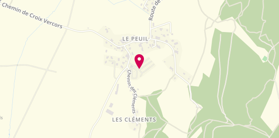 Plan de Camping Bois Sigu, 315 Vieille Route, 38250 Lans-en-Vercors