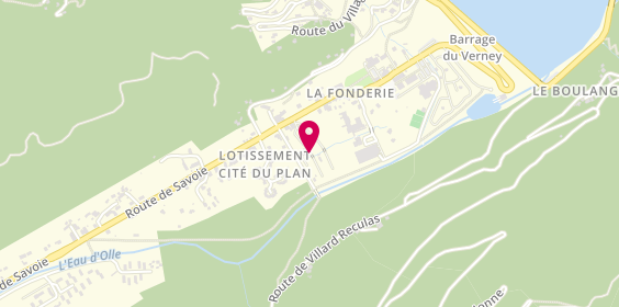 Plan de Camping Ginies, 95 Route des Fonderies Royales, 38114 Allemont