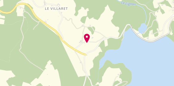 Plan de Camping Rural Pastura, Le Villaret, 43200 Saint-Jeures