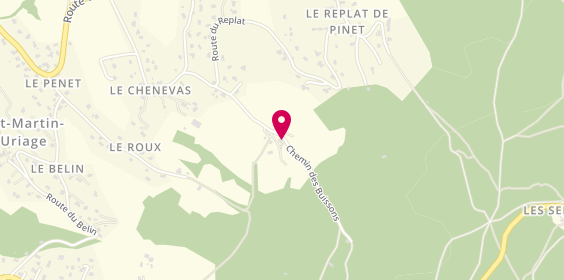 Plan de Camping du Buisson, 252 chemin des Buissons, 38410 Saint-Martin-d'Uriage