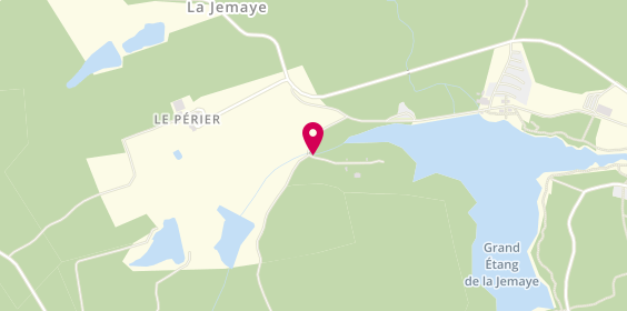 Plan de Camping du Lac, Au Grand Étang, 24410 La Jemaye-Ponteyraud