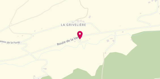 Plan de Camping la Grivelière, La Grivelière 2980, Route de la Verne, 26350 Valherbasse