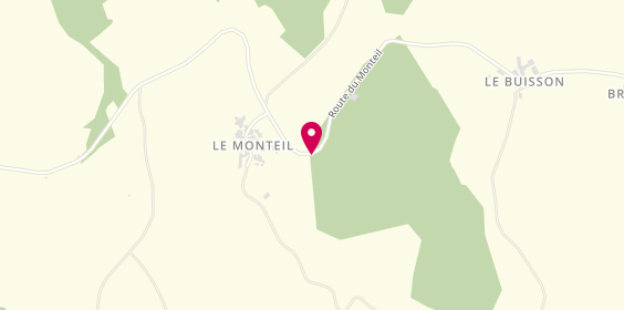Plan de Cabanes Chateaux le Peydebe, Le Monteil, 43100 Vieille-Brioude