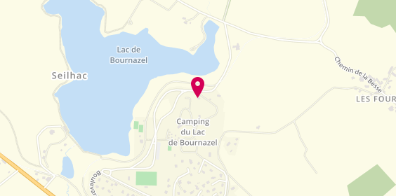 Plan de Camping du Lac de Bournazel, Seilhac le Lac, 19700 Seilhac