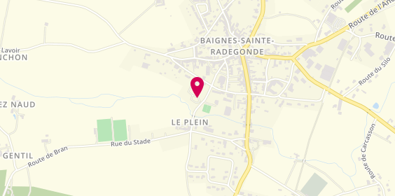 Plan de Camping Intercommunal de Baignes, Rue des Tanneurs, 16360 Baignes-Sainte-Radegonde