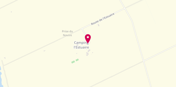 Plan de Camping de l'Estuaire, 3 Route de l'Estuaire, 17150 Saint-Thomas-de-Conac