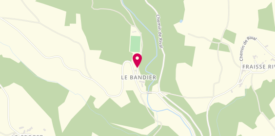 Plan de Camping Municipal le Bandier, Le Bandier, 63840 Sauvessanges