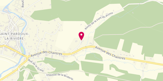 Plan de Camping Municipal de la Font Pissotte, La Font Pissotte, 24470 Saint-Pardoux-la-Rivière