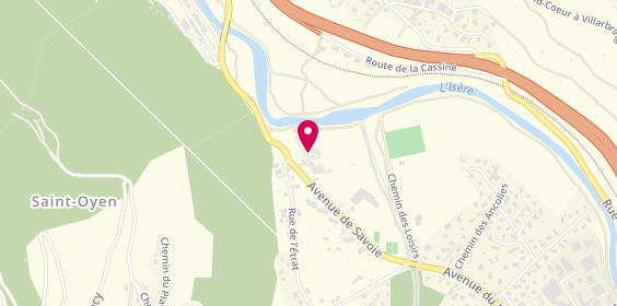 Plan de Camping des Neiges, 438 avenue de Savoie, 73260 Grand-Aigueblanche