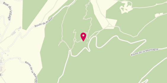 Plan de Camping du Glaisy, Route de la Montagne, 73600 Notre-Dame-du-Pré