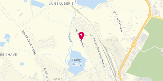 Plan de Camping Municipal d'Arfeuille, Route Viaduc, 87500 Saint-Yrieix-la-Perche