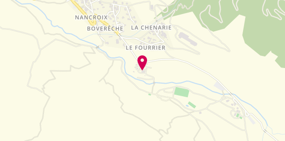 Plan de Camping Les Lanchettes, Route de Bovereche, 73210 Peisey-Nancroix
