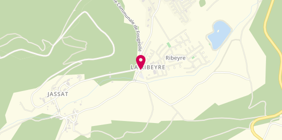 Plan de Camping Sandaya la Ribeyre, Jassat, 63790 Murol