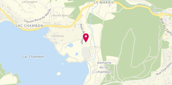 Plan de Le Domaine du Lac Chambon, Route Plage, 63790 Murol
