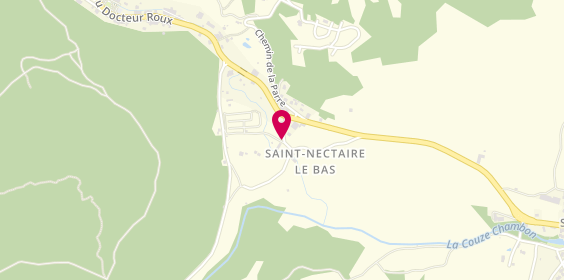 Plan de Camping la Clé des Champs, Est
2 Rue du Pont Romain, 63710 Saint-Nectaire