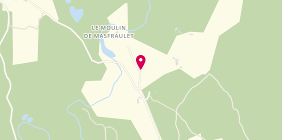 Plan de Camping du Moulin des Sources, Lieu-Dit Masfrolet, 24300 Abjat-sur-Bandiat