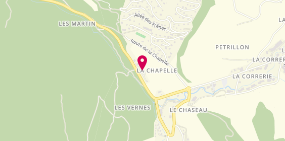 Plan de Camping des Aillons, Route de la Station Aillon 1000, 73340 Aillon-le-Jeune