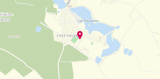Plan de Camping Municipal, 1 impasse du Lac Plaisance, 87800 Saint-Hilaire-les-Places