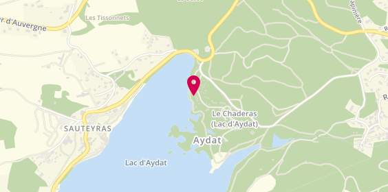 Plan de Au Camping et Châlets du Lac d'Aydat, Forêt du Lotissement, 63970 Aydat