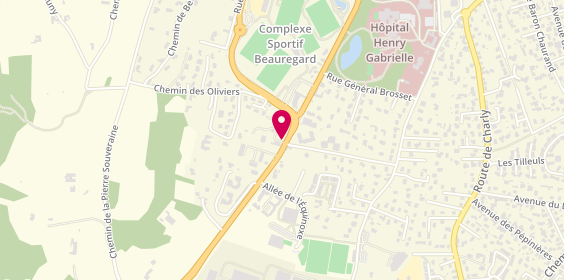 Plan de Camping des Barolles, 88 avenue Maréchal Foch, 69230 Saint-Genis-Laval