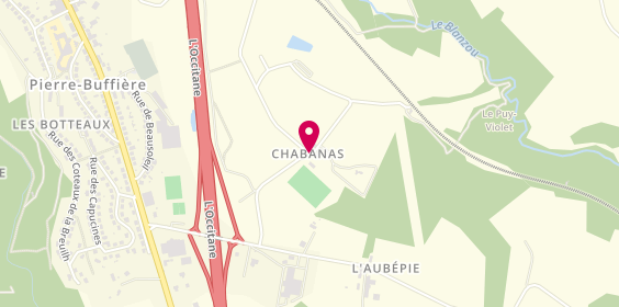 Plan de Camping de Chabanas, Chabanas, 87260 Pierre-Buffière