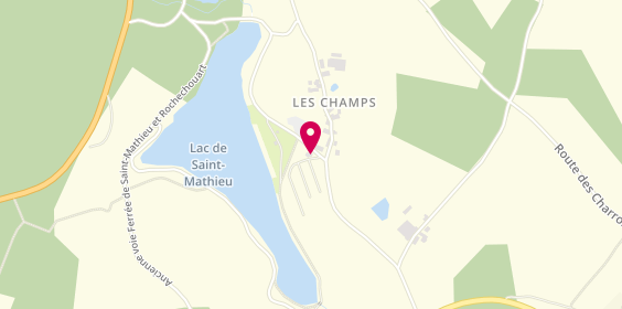 Plan de Camping Municipal du Lac, Les Champs, 87440 Saint-Mathieu