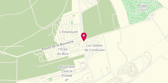 Plan de Les Sables de Cordouan, 2344 Route Fouasse, 17570 Les Mathes